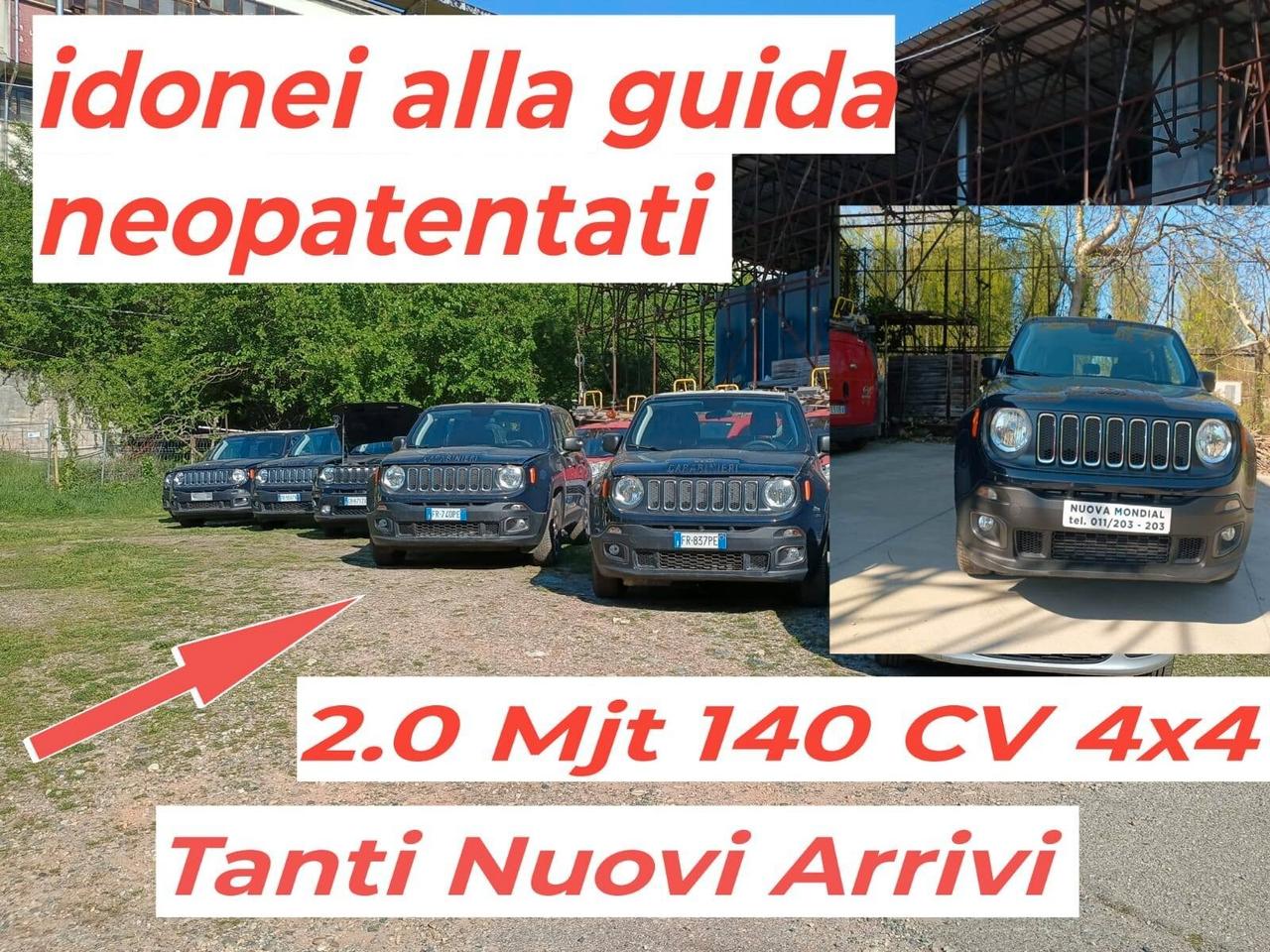 Jeep Renegade 2.0 Mjt 140CV 4WD Active Drive Longitude