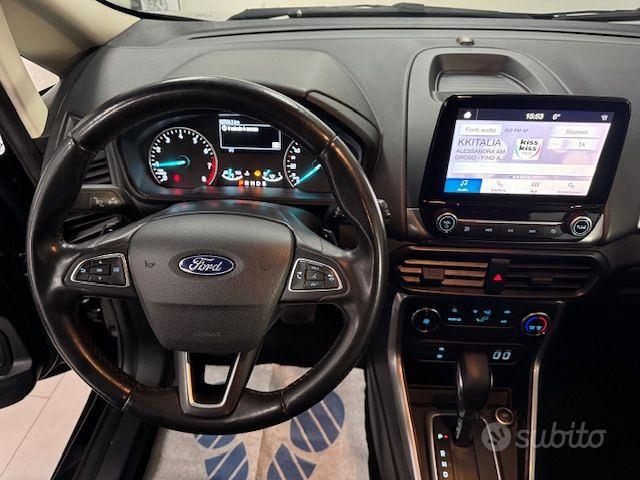 Ford EcoSport 1.0 ecoboost 125CV AUTOMATICA KM CER