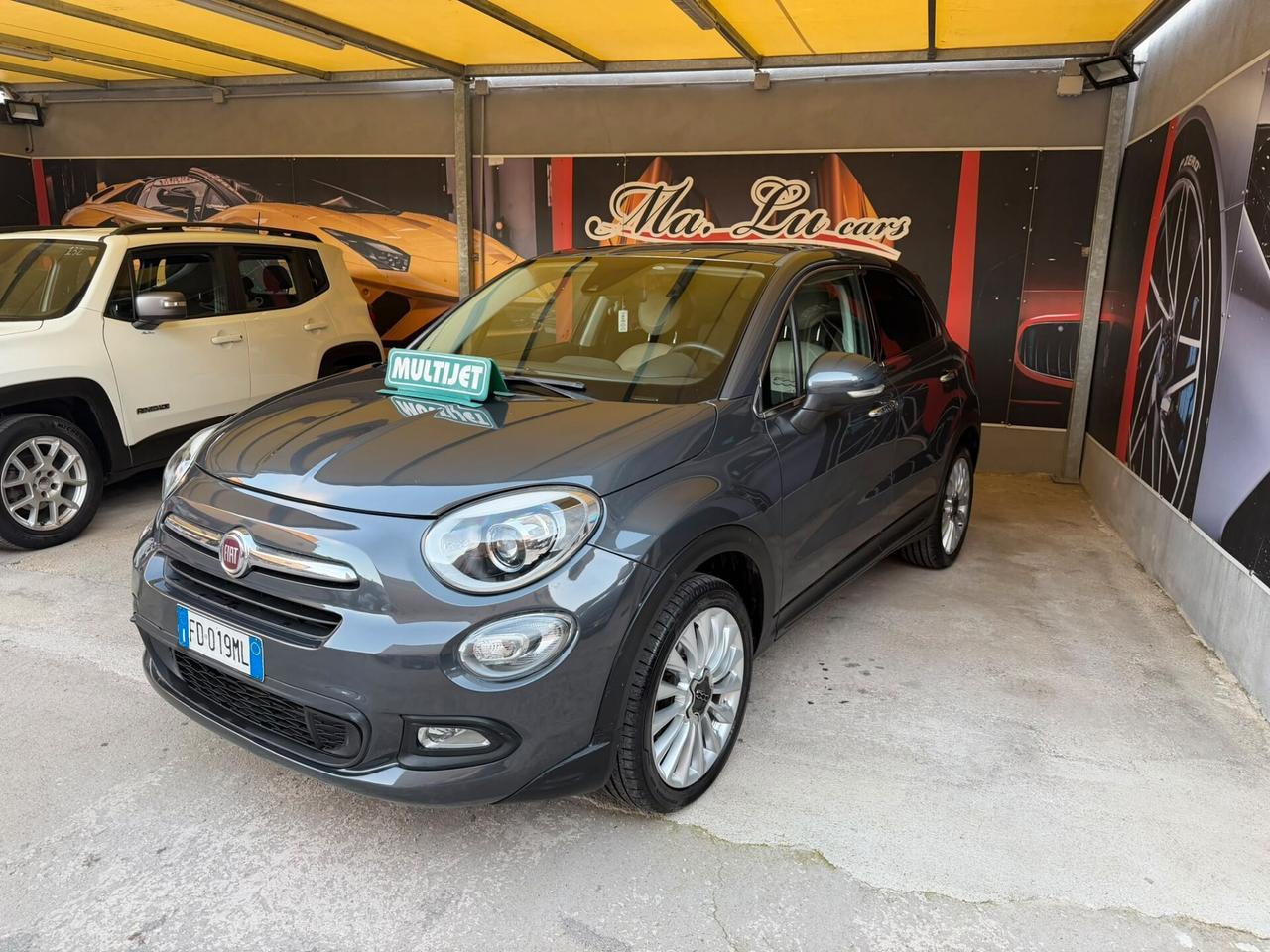 Fiat 500X 1.6cc diesel 12 mesi garanzia-2016