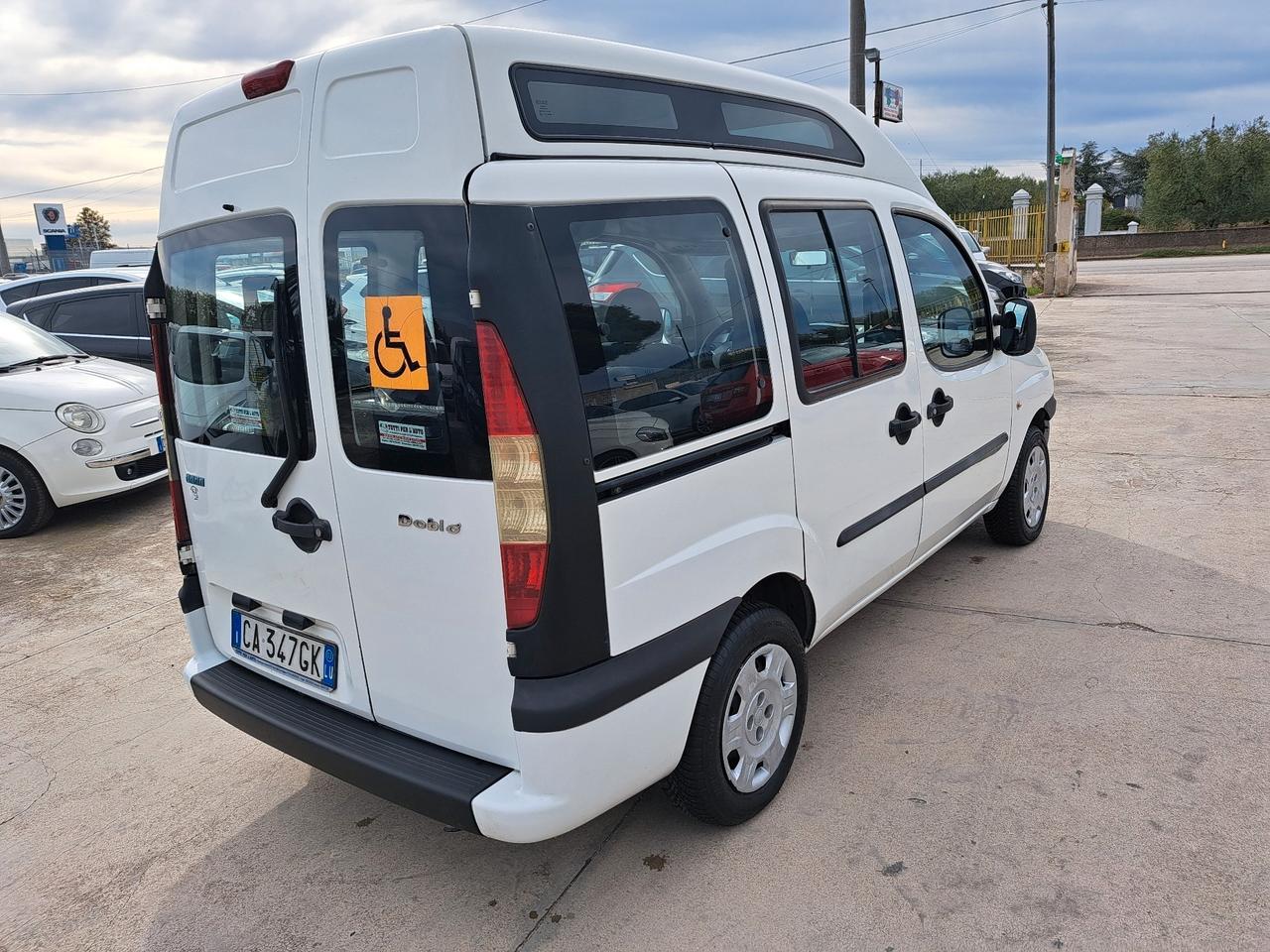 Fiat Doblo 1.9 JTD PEDANA DISABILI TETTO ALTO