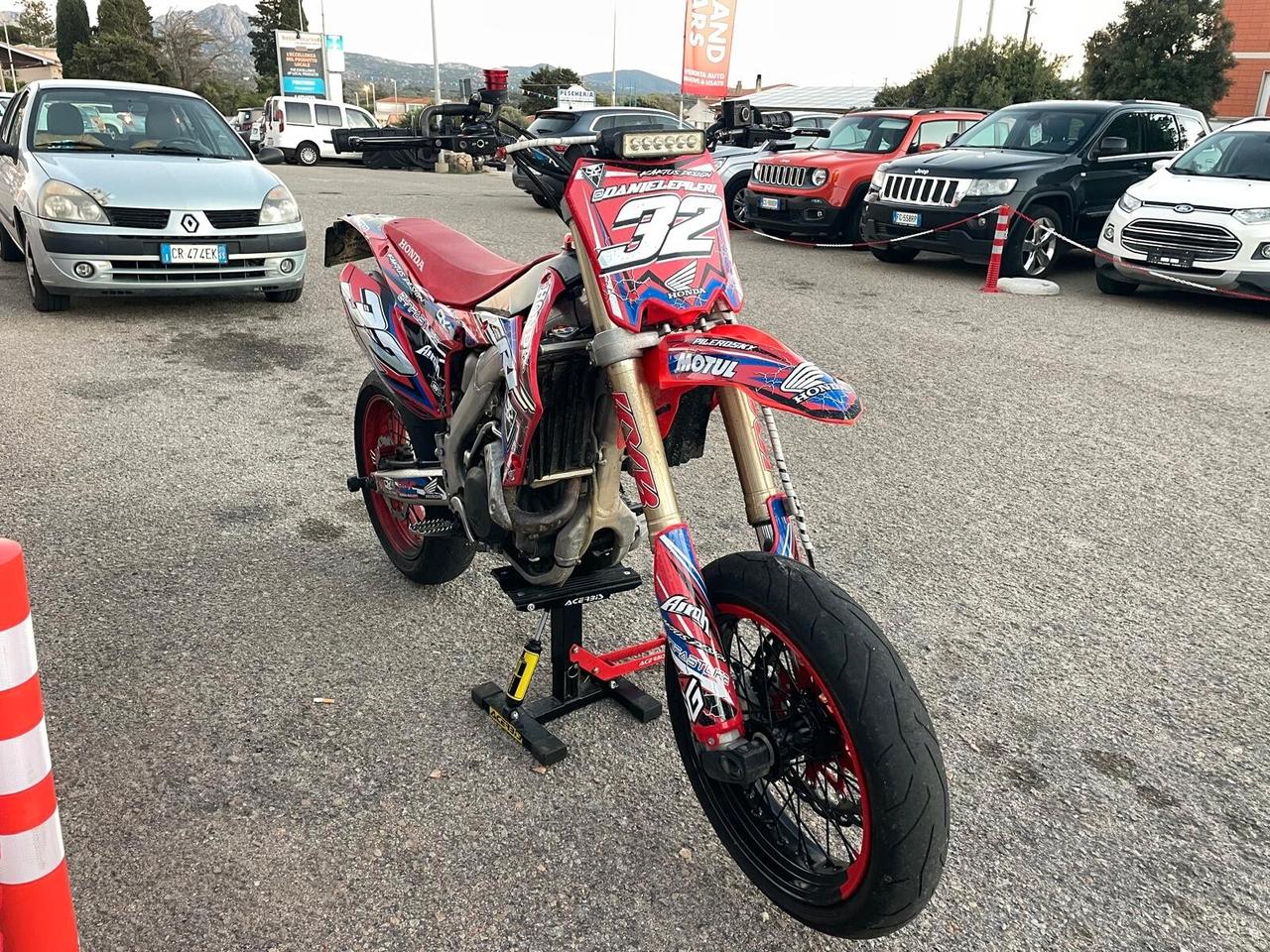 Honda CRF 450 Supermotard tripla omologazione