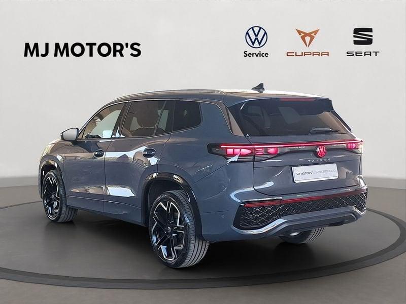 Volkswagen Tayron 2.0 TDI SCR R-Line Plus DSG 4MOTION