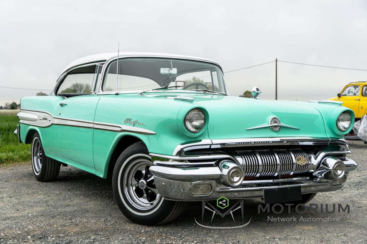 PONTIAC CHIEFTAIN 5.7 V8 - 2 DOOR HARDTOP 1957 - RESTAURO TOTALE