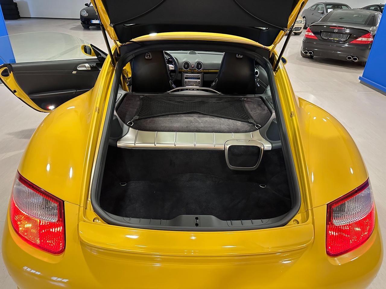 Porsche Cayman 2.7 DA 245C V**SPEED YELLOW**MANUALE*BOOK SERVICE*