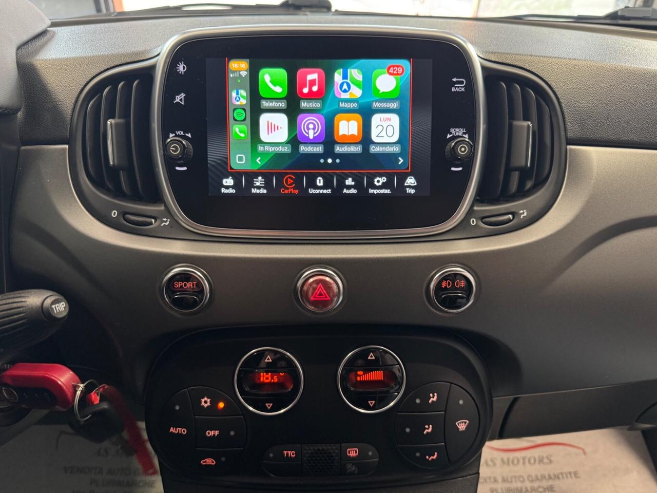 Abarth 595 1.4 Turbo T-Jet 160 CV Pista Finanziabile