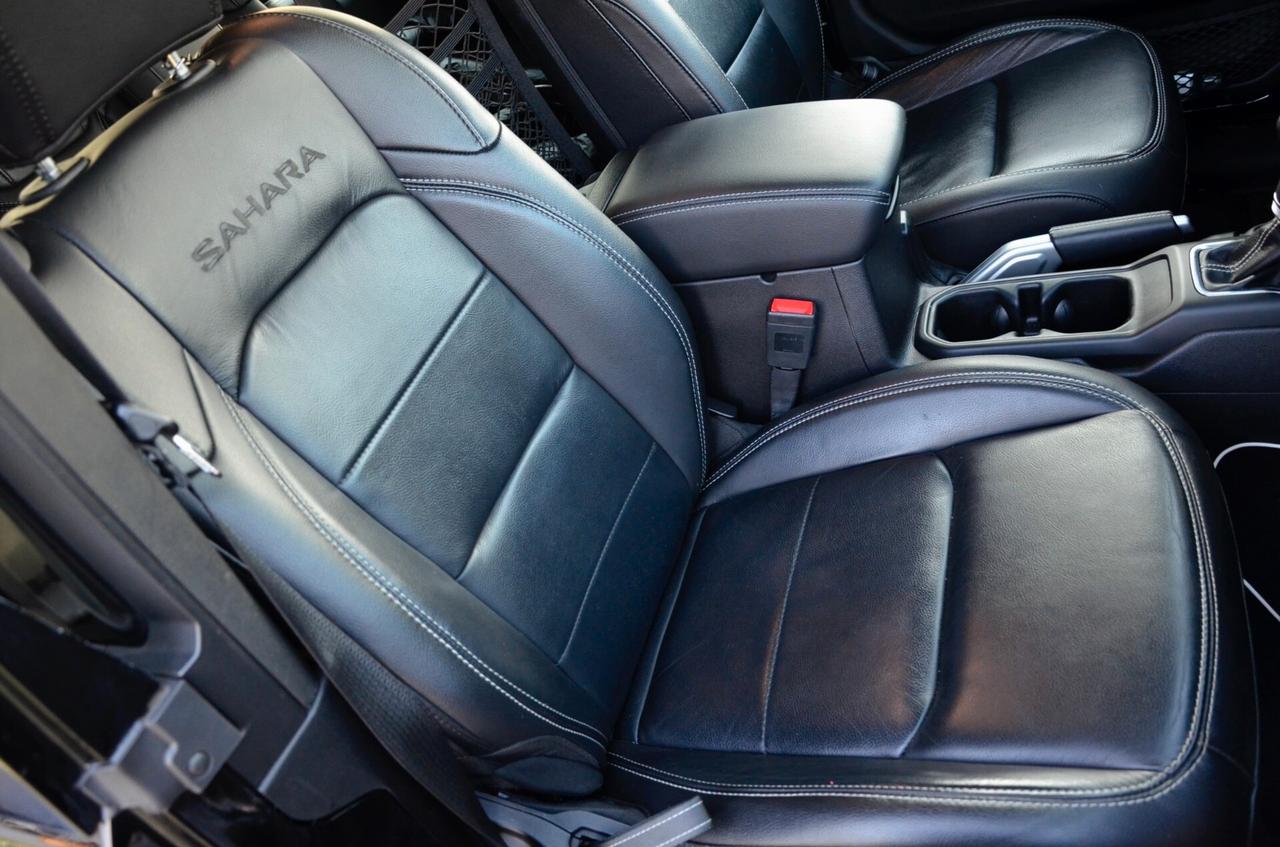 JEEP WRANGLER SAHARA 2.2 MJT 200cv AT8, UNICOPROPRIETARIO, SERVICE DIMOSTRABILI, UFF ITALIANA, SOFT TOP, PEDANE, HI-FI ALPINE, RETROCAMERA, PERMUTE