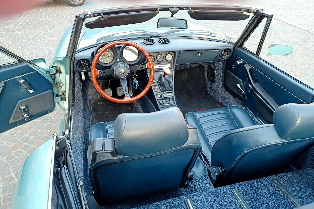 Alfa Romeo Spider Aerodinamica ASI