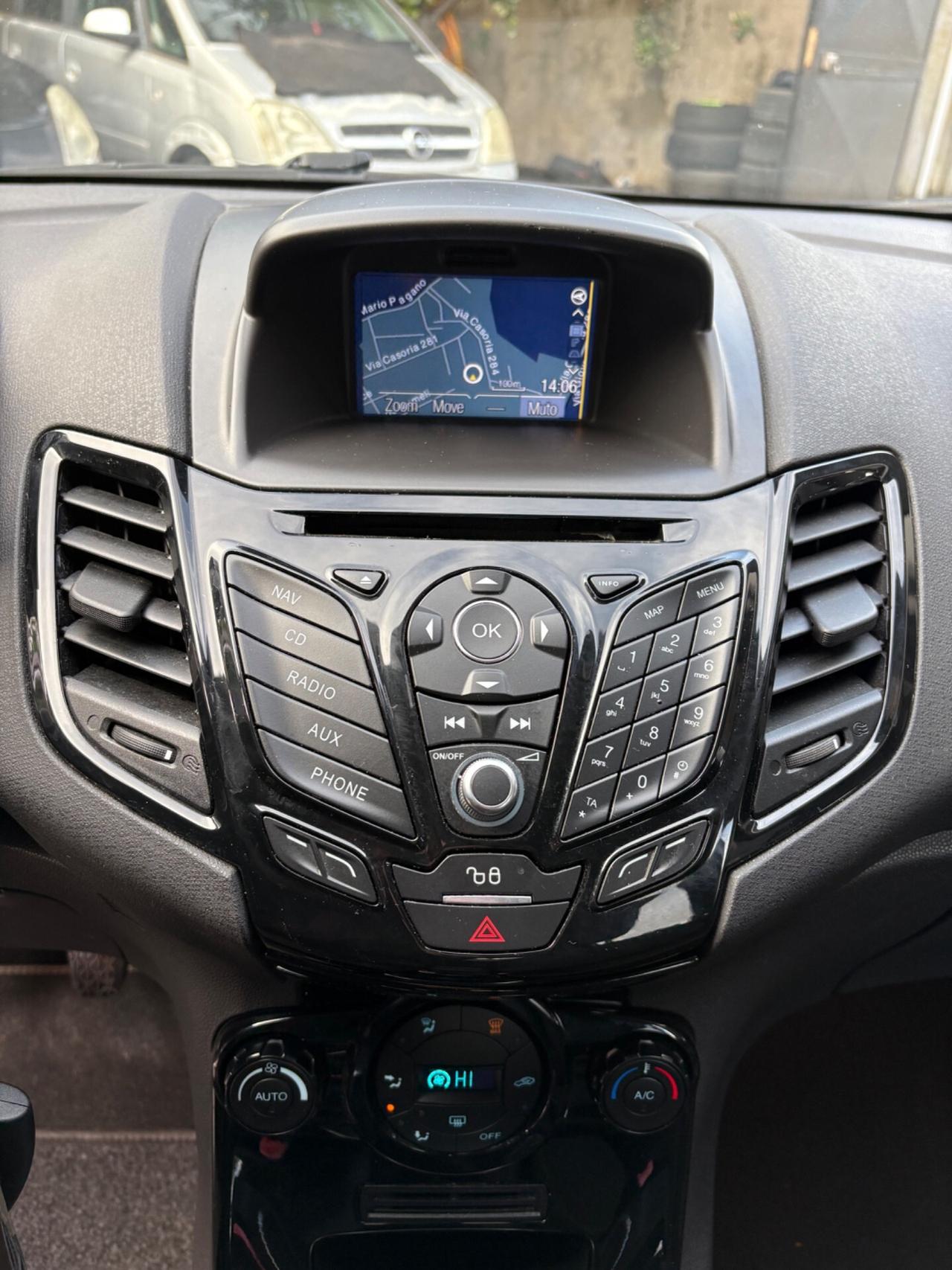 Ford Fiesta 1.6 tdci titanium xenon navigatore