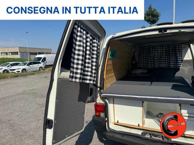 VOLKSWAGEN Transporter 2.4 D PC FURGONE ALLESTITO CAMPER FAI DA TE-CLIMA-