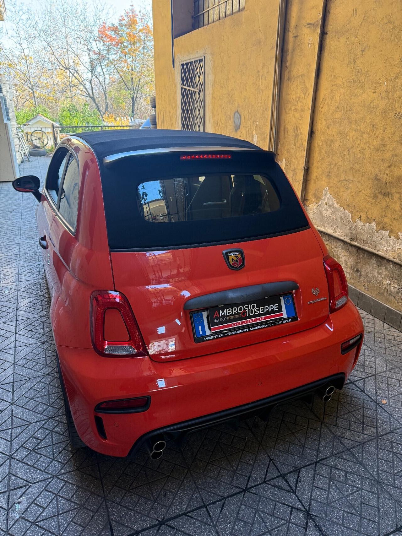 Abarth 695 COMPETIZIONE CABRIO 1.4 Turbo T-Jet 180 CV sabelt