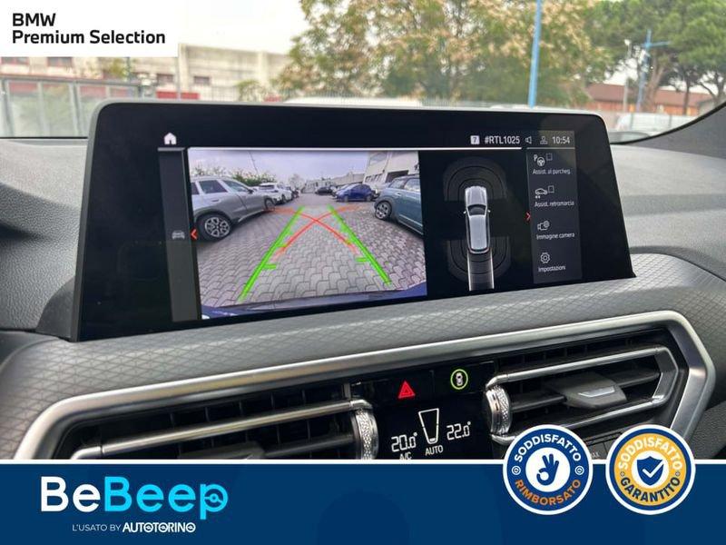 BMW X3 XDRIVE20D MHEV 48V MSPORT AUTO