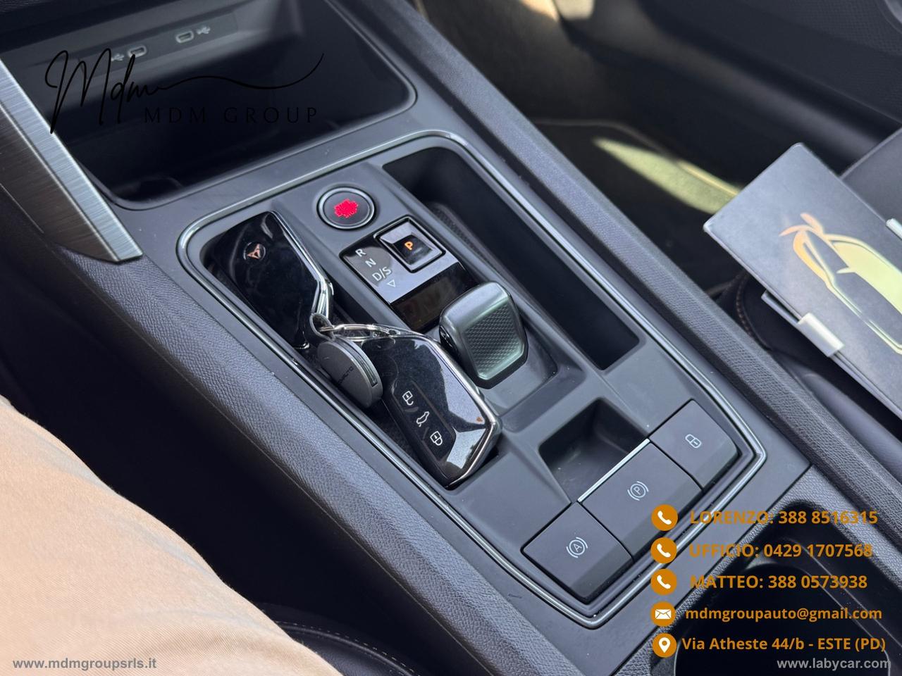 CUPRA Formentor 1.4 e-Hybrid DSG 204CV OK NEOPATENTATI