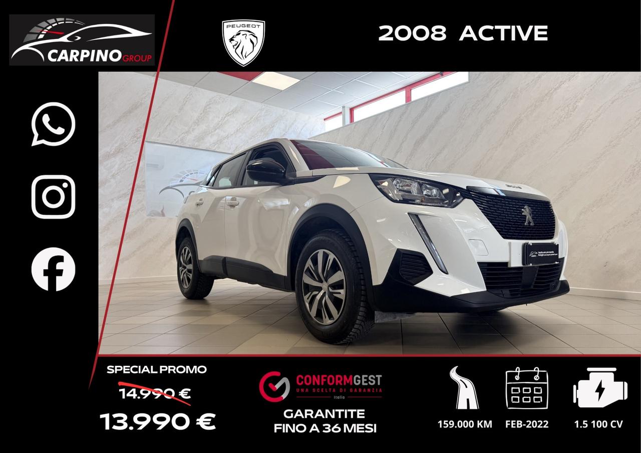 Peugeot 2008 BlueHDi 110 S&S Active Pack