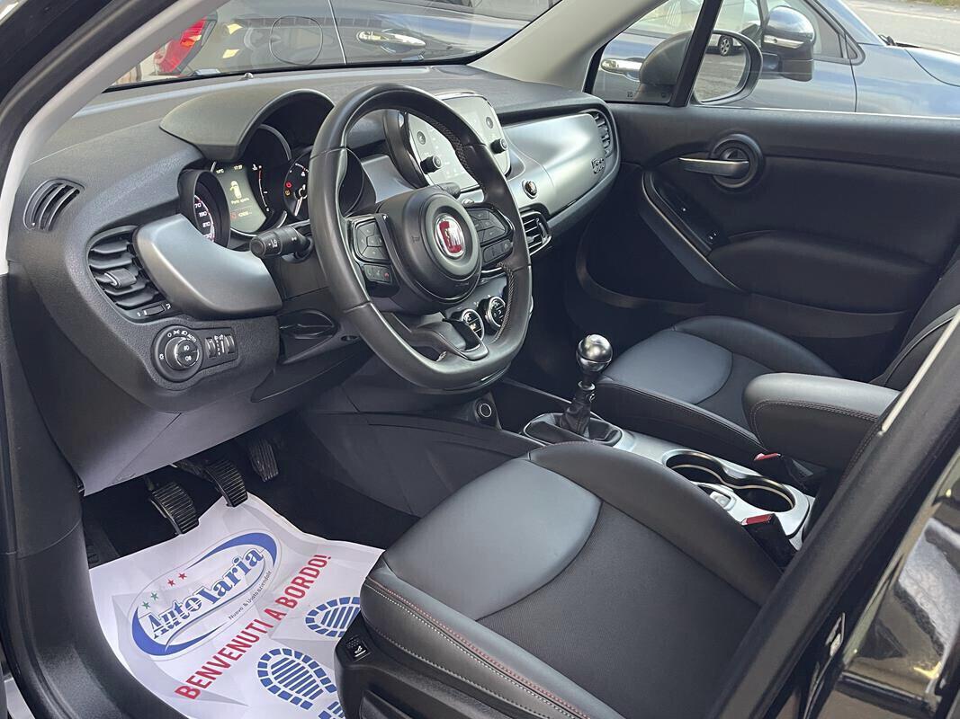 Fiat 500X 1.6 Mjt 130 CV Sport Restyling "Fari Full LED, Gruppi ottici poster Bracciolo, cerchi 18"