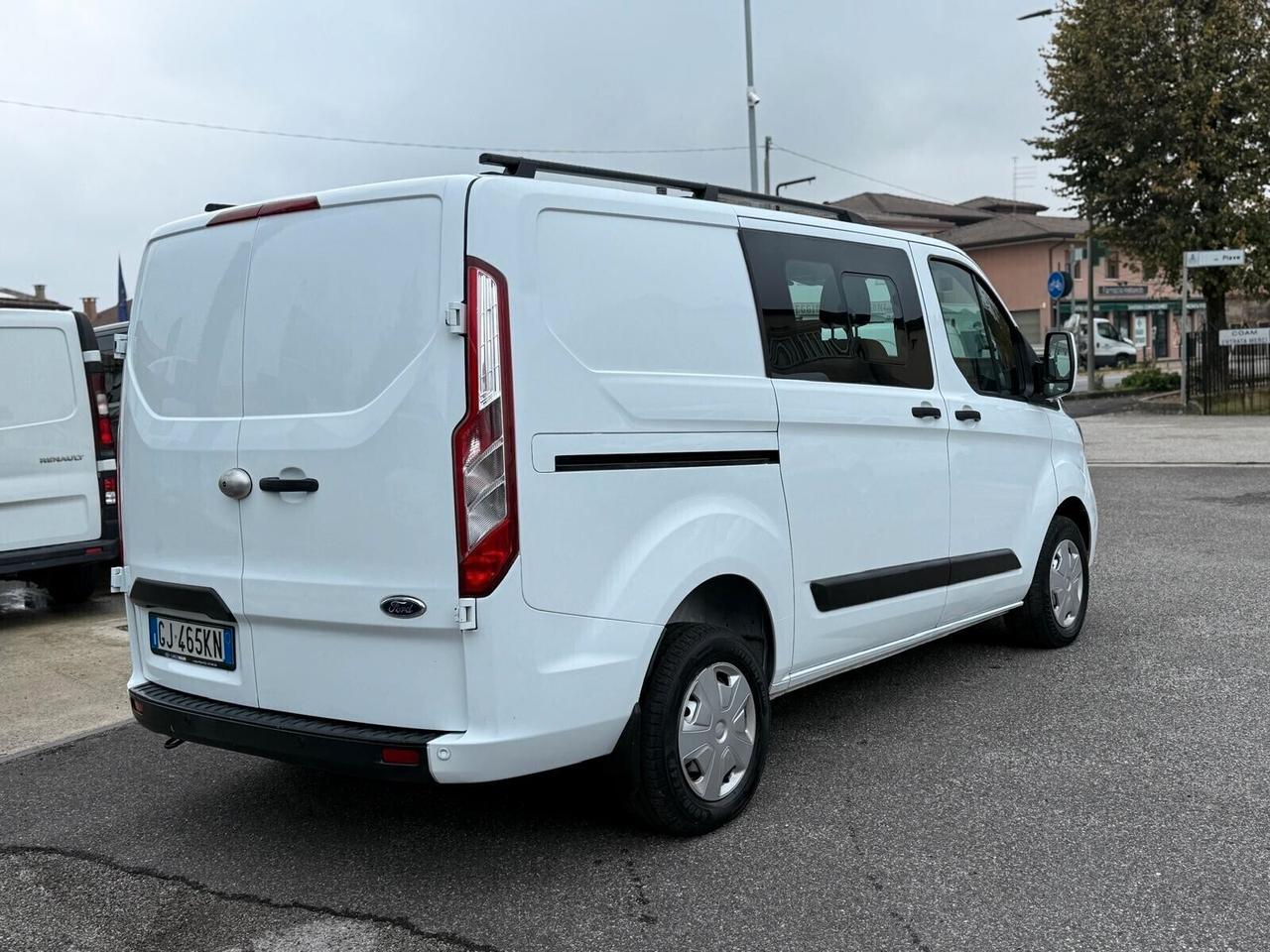 Ford Transit Custom Van 2.0 EcoBlue 6 POSTI DOPPIA CABINA