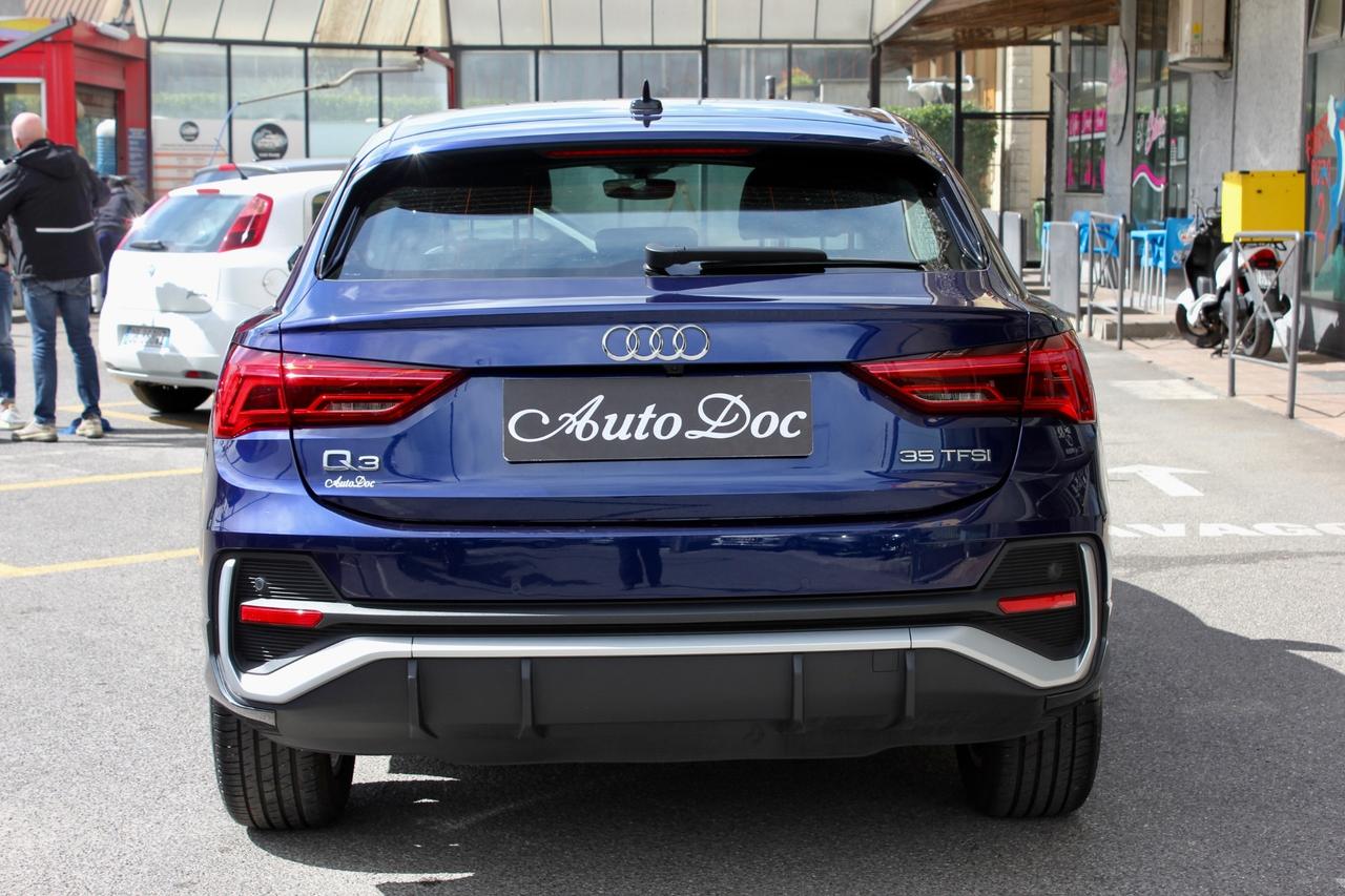 Audi Q3 SPB 35 TFSI S line edition VIRTUAL COCKPIT FARI FULL LED NAVY