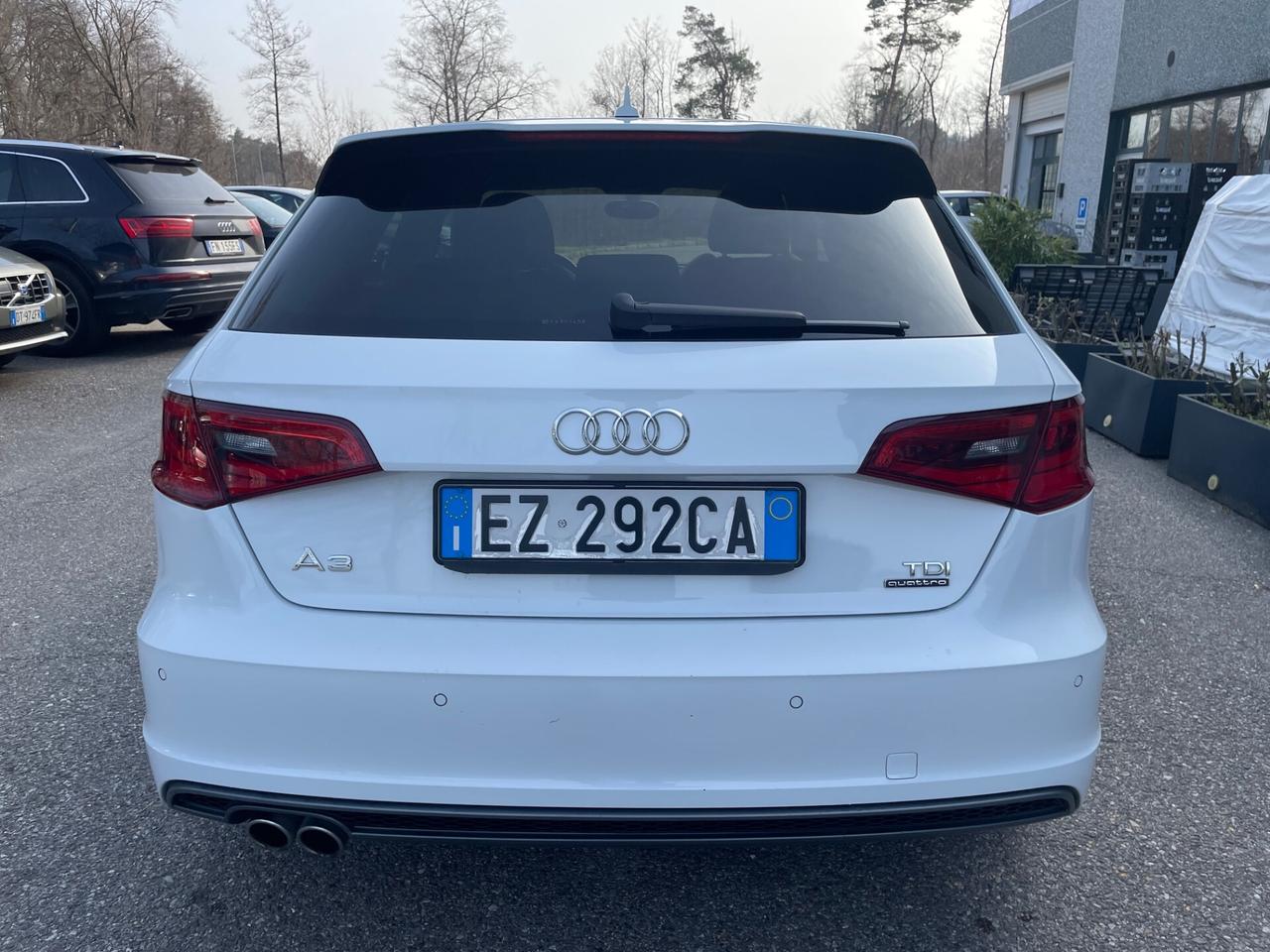 Audi A3 2.0 TDI 184 CV clean diesel quattro*S-line*Automatik*