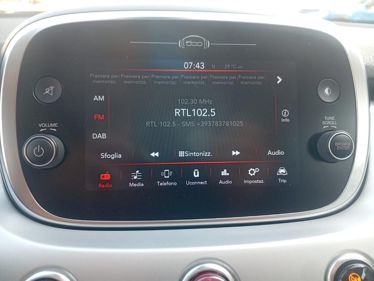 Fiat 500X 1.3 MultiJet 95 CV Connect