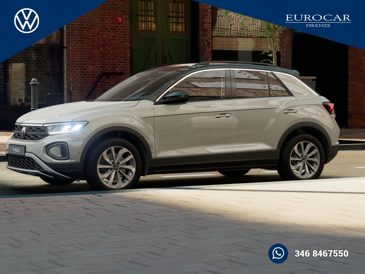 Volkswagen T-Roc 2.0 tdi edition plus 150cv dsg