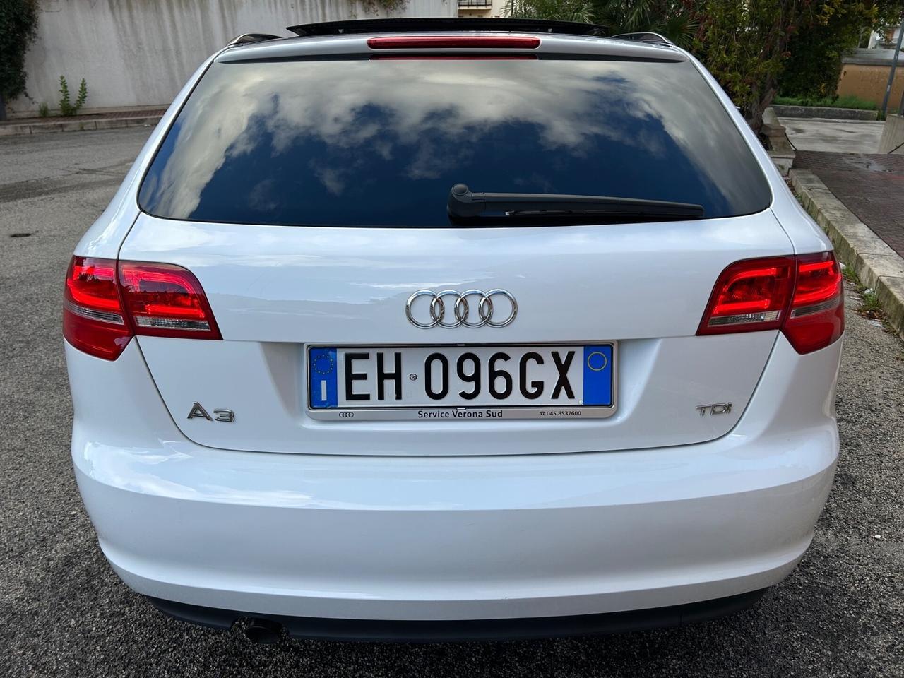 Audi A3 SPB 1.6 TDI Sline tagliandi ufficiali