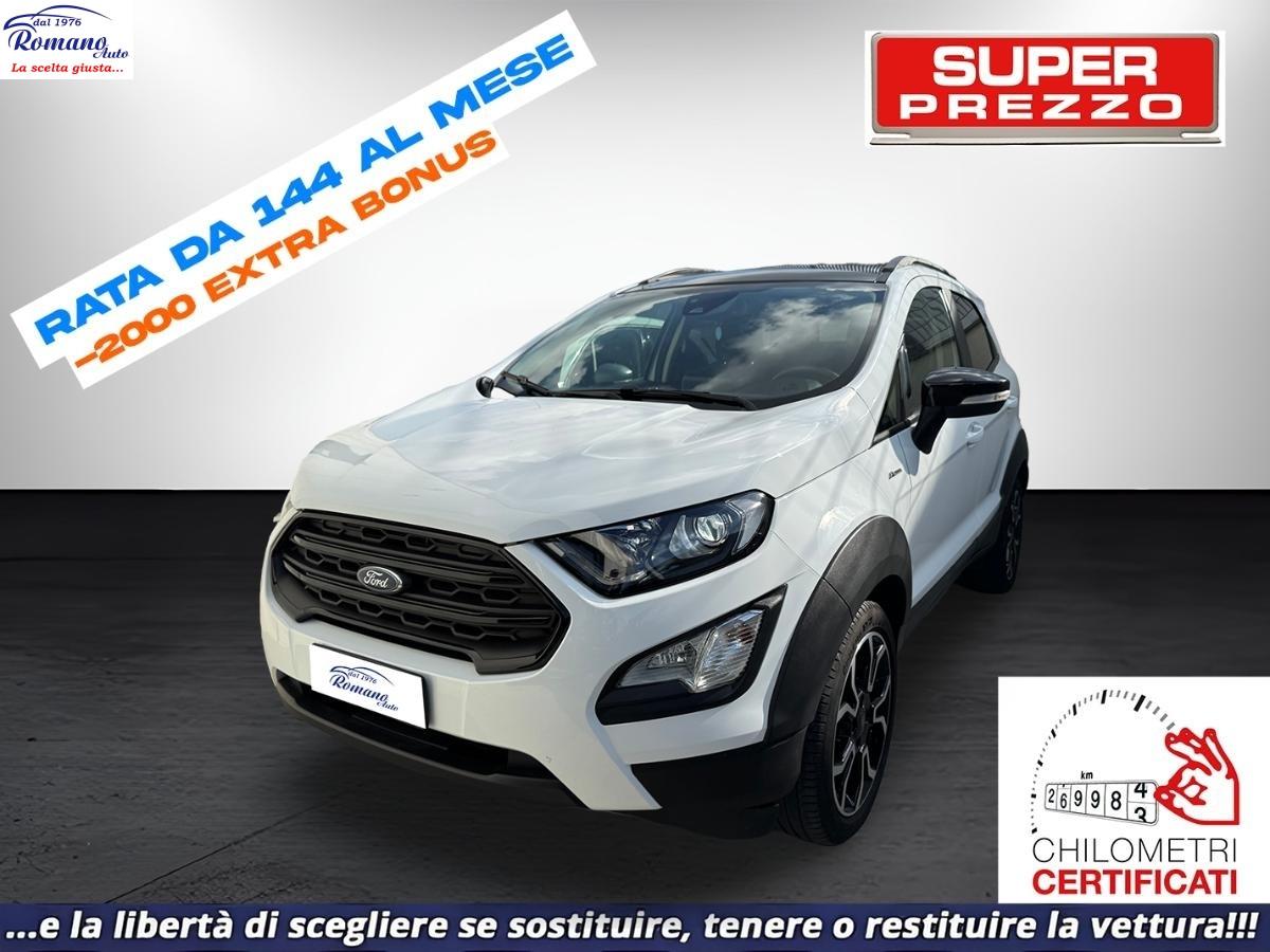 FORD - EcoSport - 1.0 EcoBoost 125 CV Active#KM CERTIFICATI!