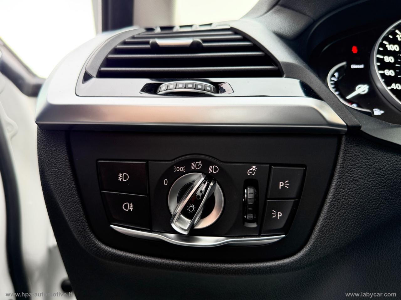 BMW X3 xDrive20d Luxury NAVI PELLE LED CERCHI 19