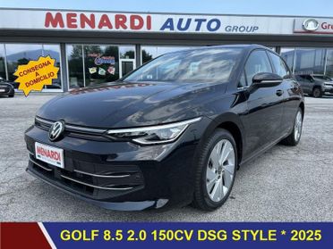 Volkswagen Golf 2.0 TDI 150cv DSG Style PARI NUOVO