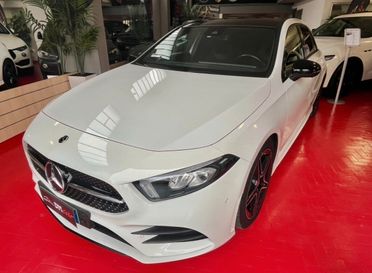 MERCEDES CLASSE A 1.6 TDI 116CV Sport Extra Cambio automatico Navi Cerchi AMG Pelle Alcantara allestimento AMG OK NEOPATENTATI