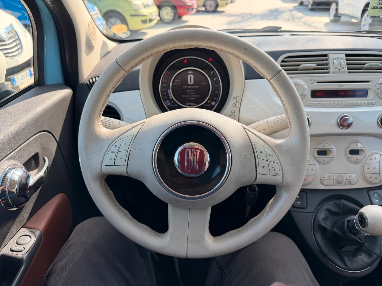 FIAT 500 VINTAGE ANNO 2015 1.2 BENZINA 69 CV