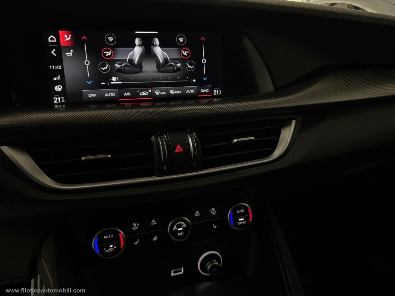 ALFA ROMEO Stelvio 2.2 T.diesel 210CV AT8 Q4 Veloce KM CERTIFICATI - CERCHI 20 FULL!
