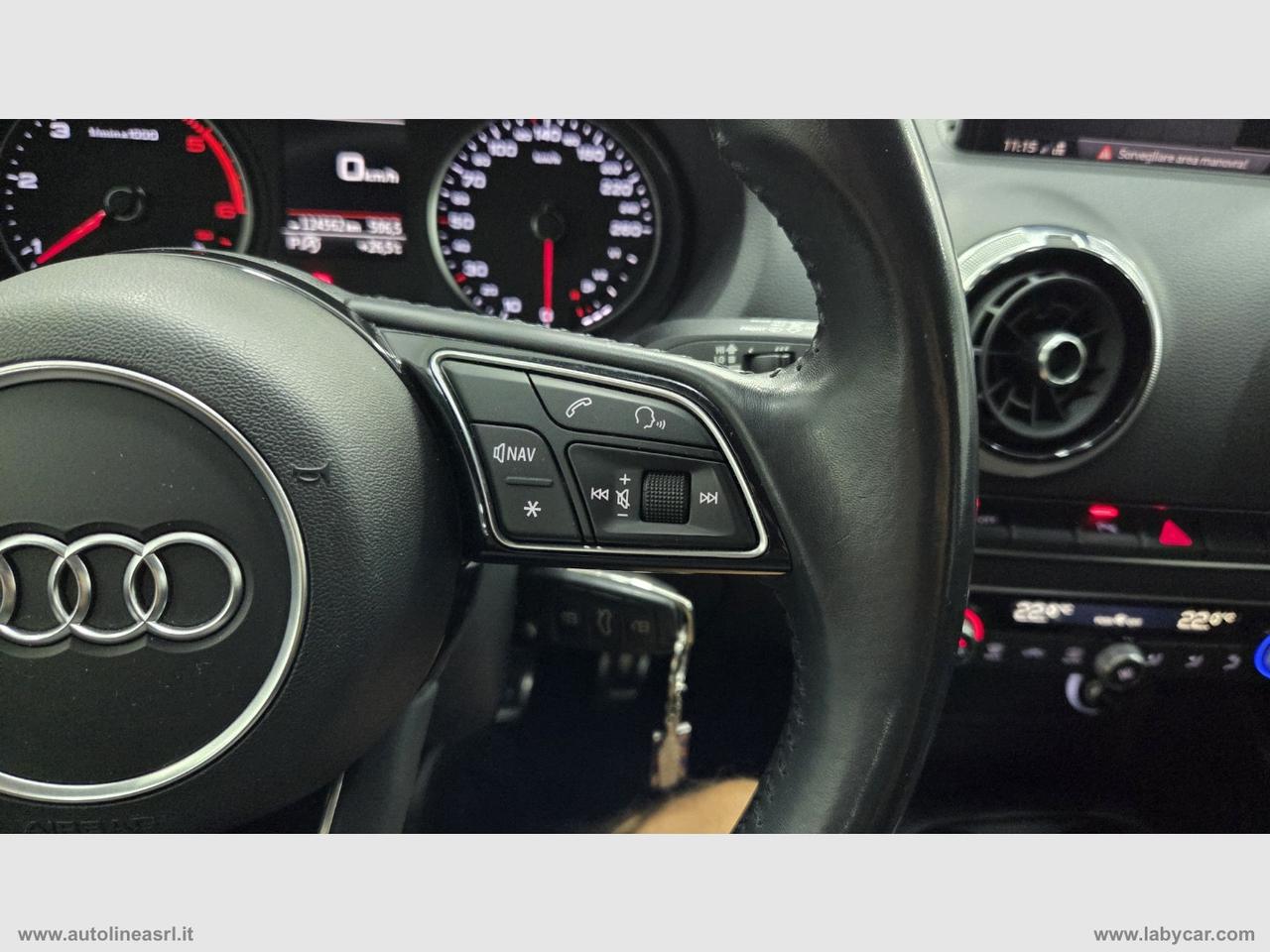 AUDI A3 SPB 1.6 TDI 116CV S tronic Sport
