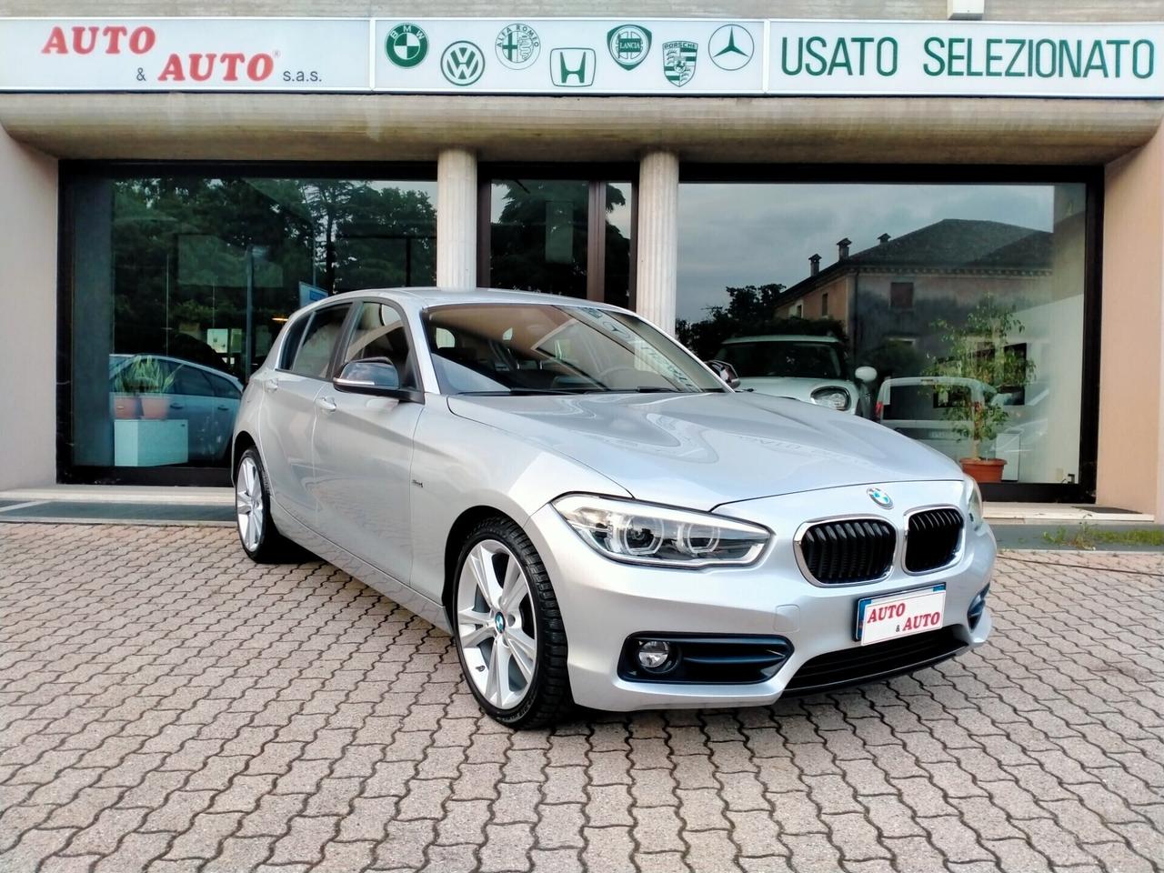 BMW 120 D SPORT M.Y.18 CAMBIO SPORT / PADDLESS /LEGA 18