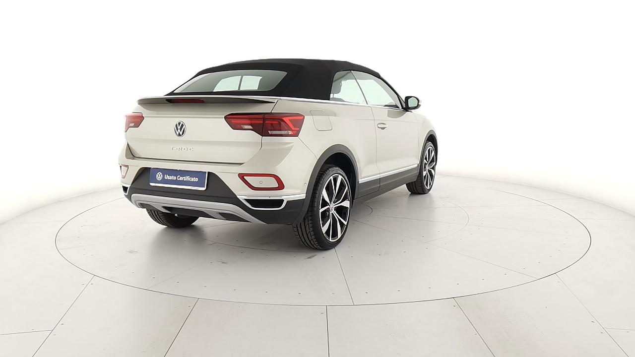 VOLKSWAGEN T-Roc 2022 Cabriolet - T-Roc Cabriolet 1.5 tsi Style dsg