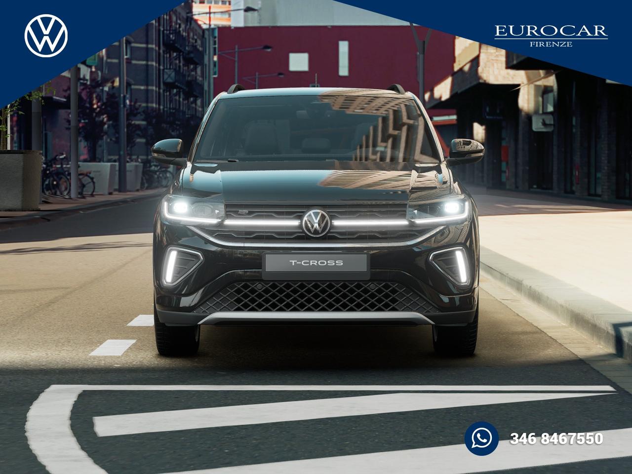 Volkswagen T-Cross 1.0 tsi r-line 115cv dsg