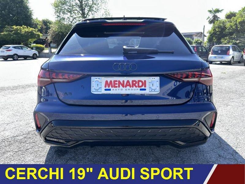 Audi A3 SPB 35 TDI S Tronic S line edition TETTO + 19" + S LINE PLUS
