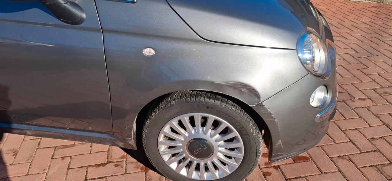 Fiat 500 1.2 Lounge unico proprietario solo km 75.000