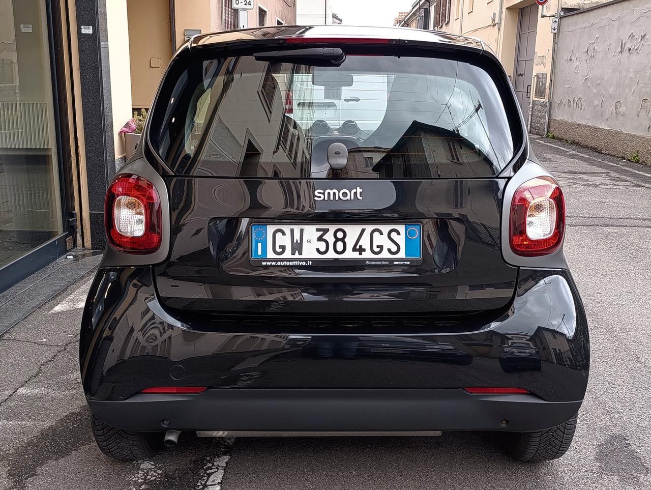 Smart ForTwo 90 0.9 Turbo twinamic Passion Nero e Opaco Navi full