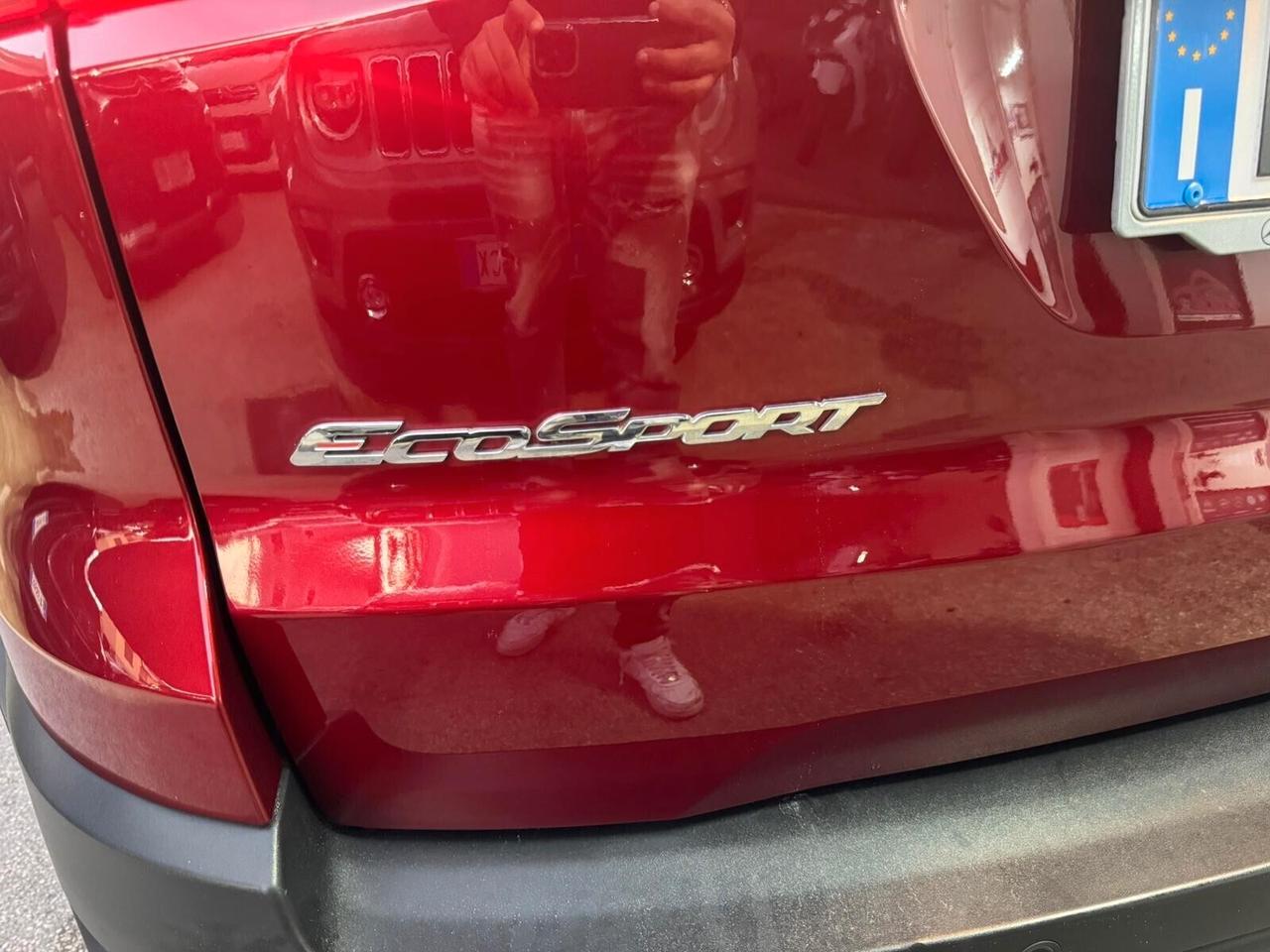 Ford EcoSport 1.5 TDCi 99 CV 2018 GANCIO TRAINO A SCOMPARSA