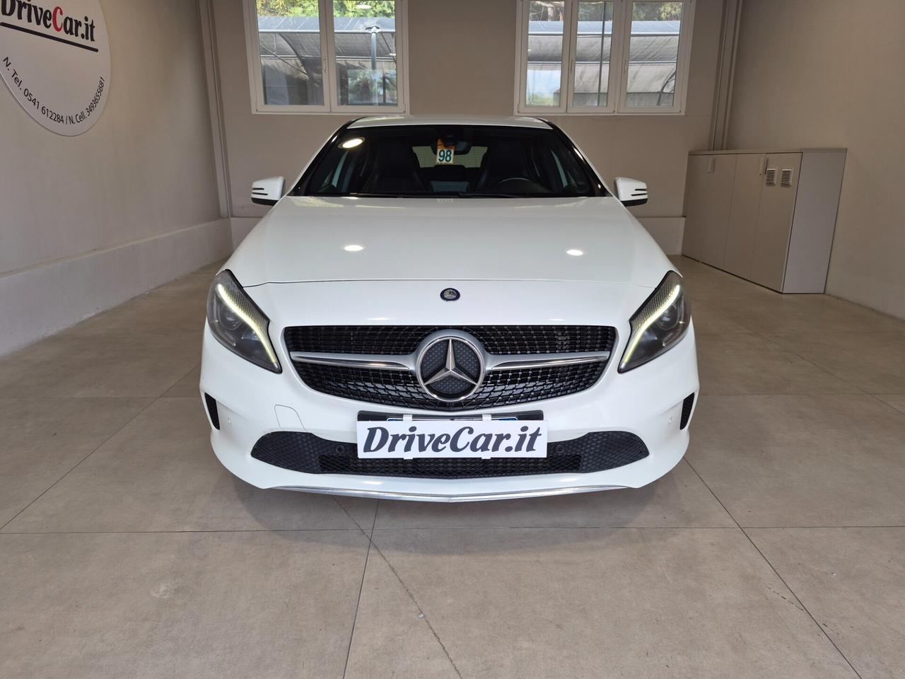 Mercedes-Benz A 180 CDI PELLE LED NAVI C.17 SEDILI RISCALDABILI KEYLESS CLIMA SENSORI ANT. E POST. BLUETOOTH SELETTORE MODALITA' GUIDA