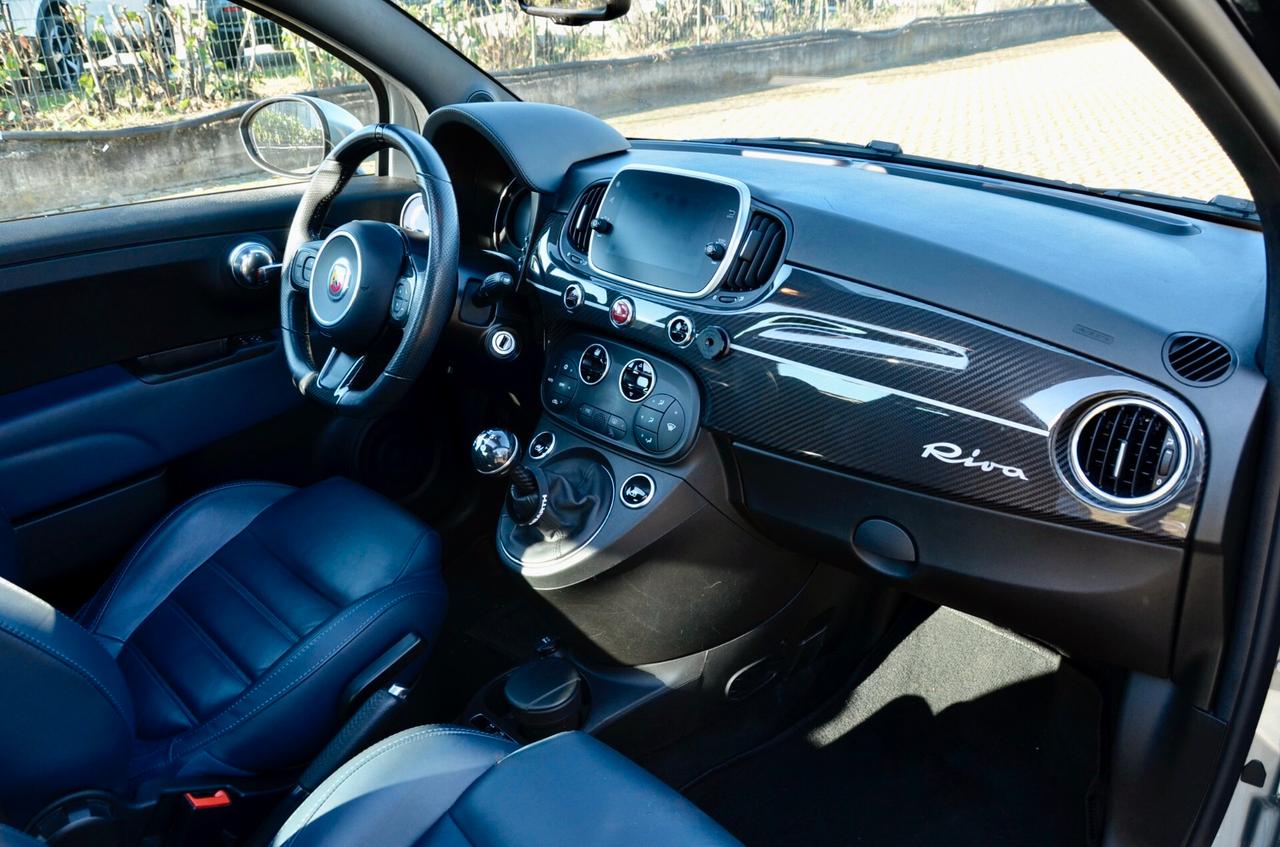 ABARTH 695 1.4 16v RIVALE 180cv, TETTO, AKRAPOVIC, BREMBO, INSERTI IN CARBONIO, PERMUTE