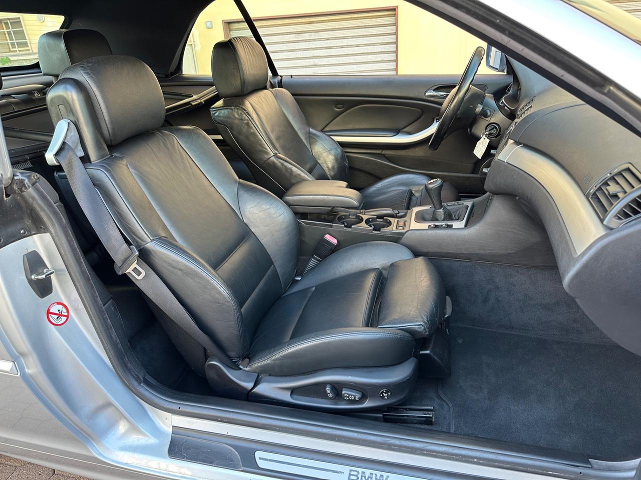 Bmw 330 330Ci e46 MANUALE - SEDILI SPORTIVI IN PELLE RISCALDABILI