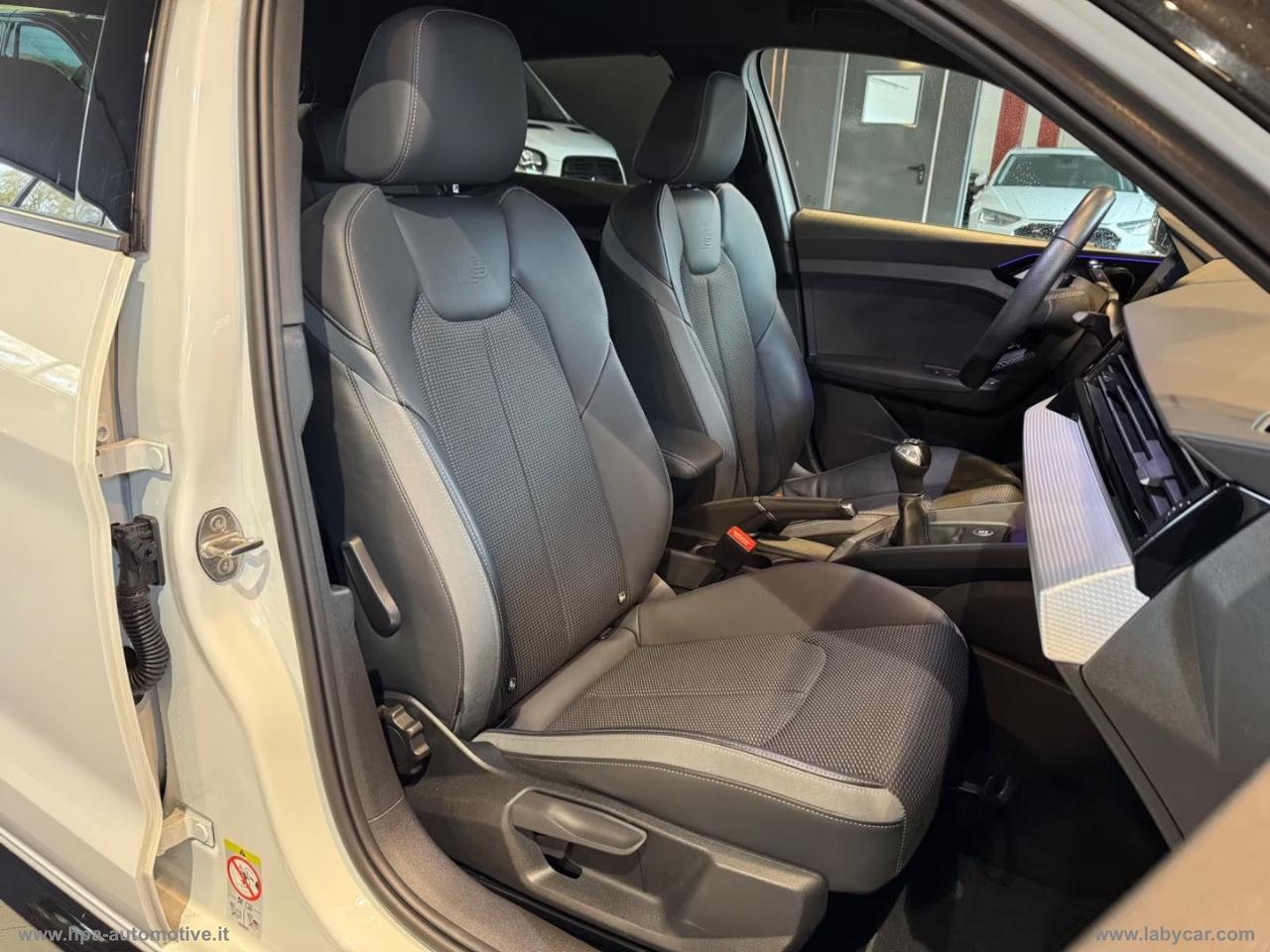 AUDI A1 SPORTBACK 30 TFSI S-line FULL LED NAVI PELLE