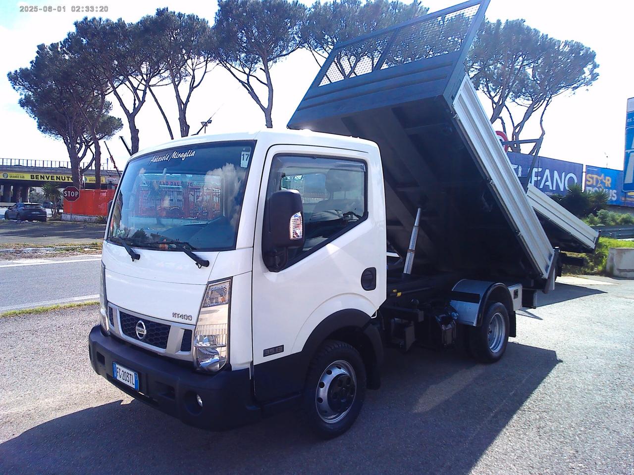 Nissan Cabstar NT 400 3000 130CV EURO 6 RIBALTABILE TRIL 139000KM