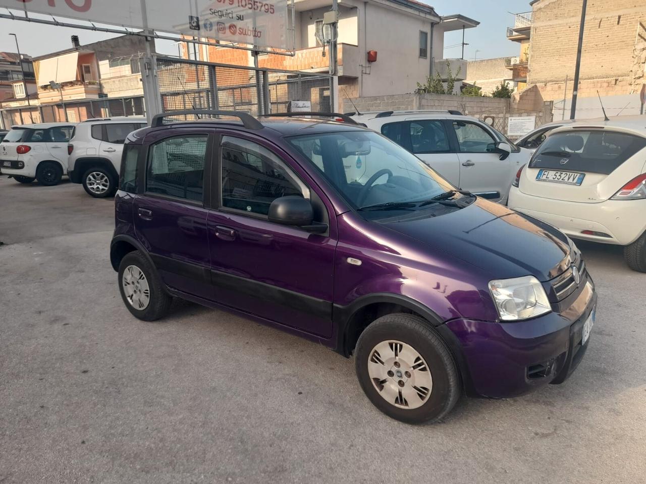 Fiat Panda 1.2cc metano 12 mesi garanzia-2010