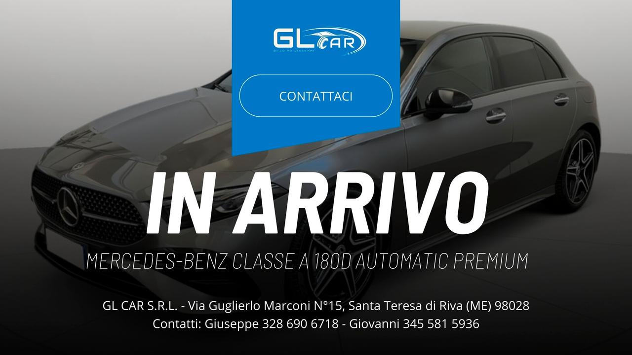 Mercedes-Benz Classe A 180d Automatic Premium
