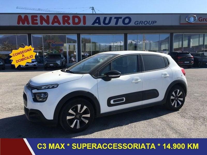 Citroën C3 PureTech 83 S&S Max 14.900 KM * CERCHI LEGA + VETRI SCURI