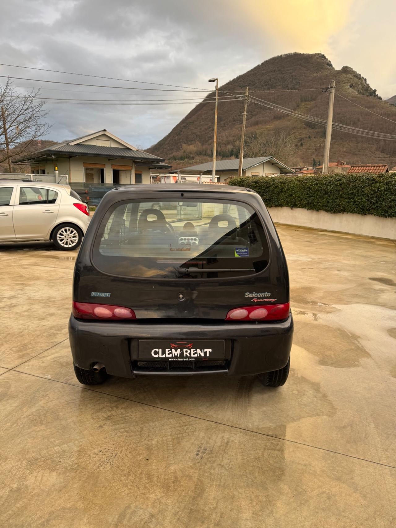 Fiat Seicento 1.1i Sporting con idroguida e climatizzatore