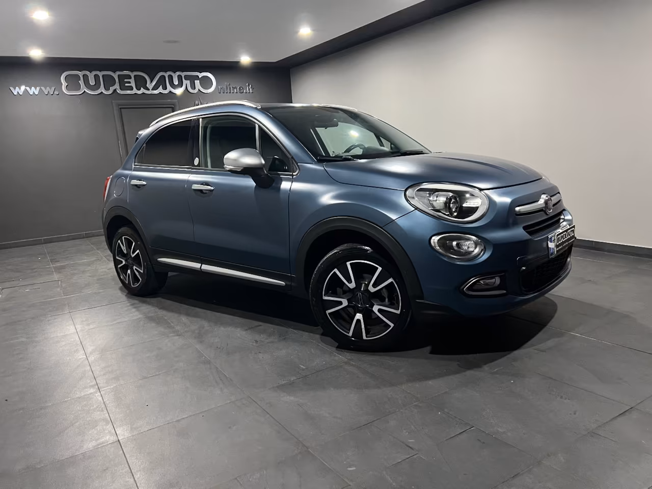 Fiat 500X 1.3 MultiJet 95 CV Mirror Edition Blue Jeans opaco