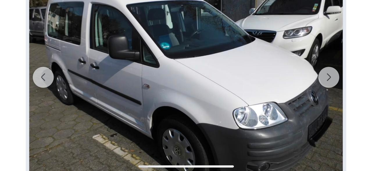 Volkswagen Caddy 1.6 5p. Life 7 posti imp: GPL