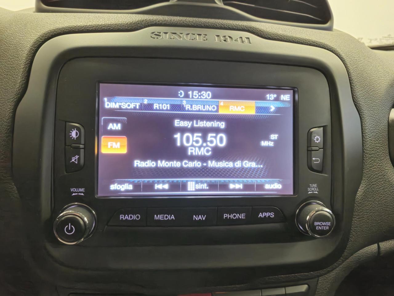 Jeep Renegade 1.6 mjt Limited fwd 120cv - Sens. Park. - Gancio - Carplay